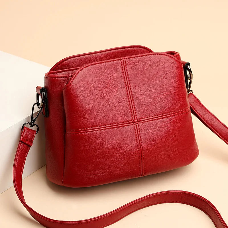 Alexis™ | Vintage Leather Shoulder Bag