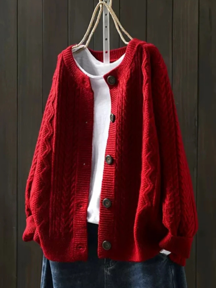 Camryn - Cable Cardigan