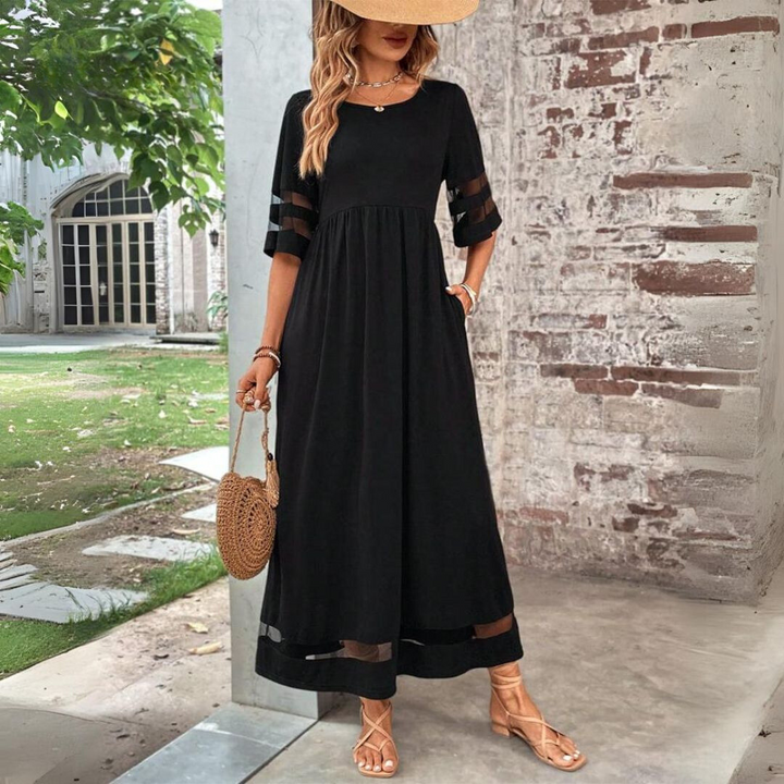 Alleah™ | Flattering Tummy-Smoothing Midi Dress