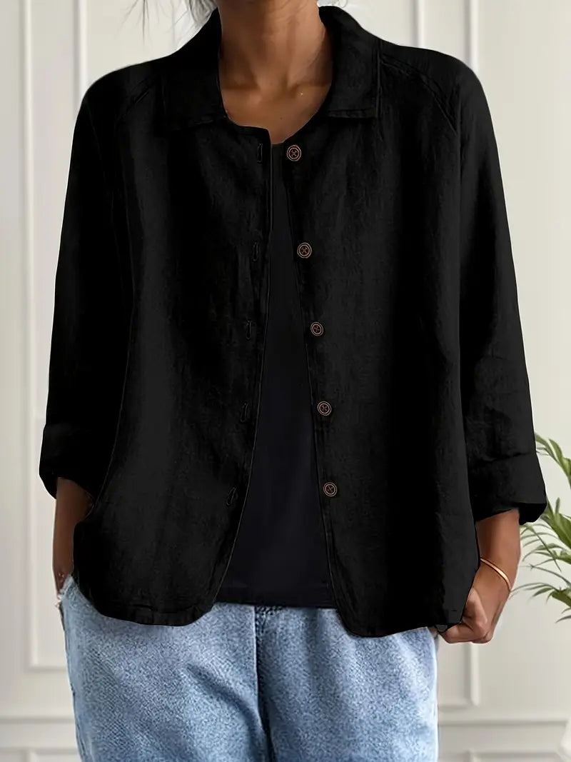 Ayani™ | Casual Comfortable 100% Cotton Blouse