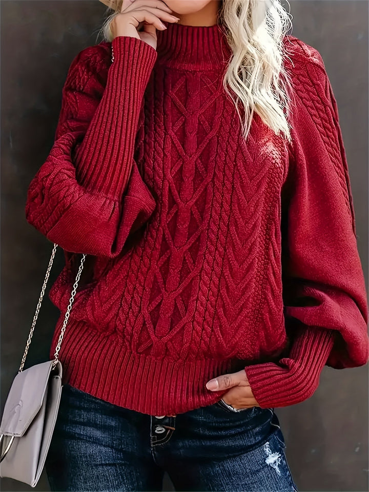 Lory - Casual Long Sleeve Knitted Sweater