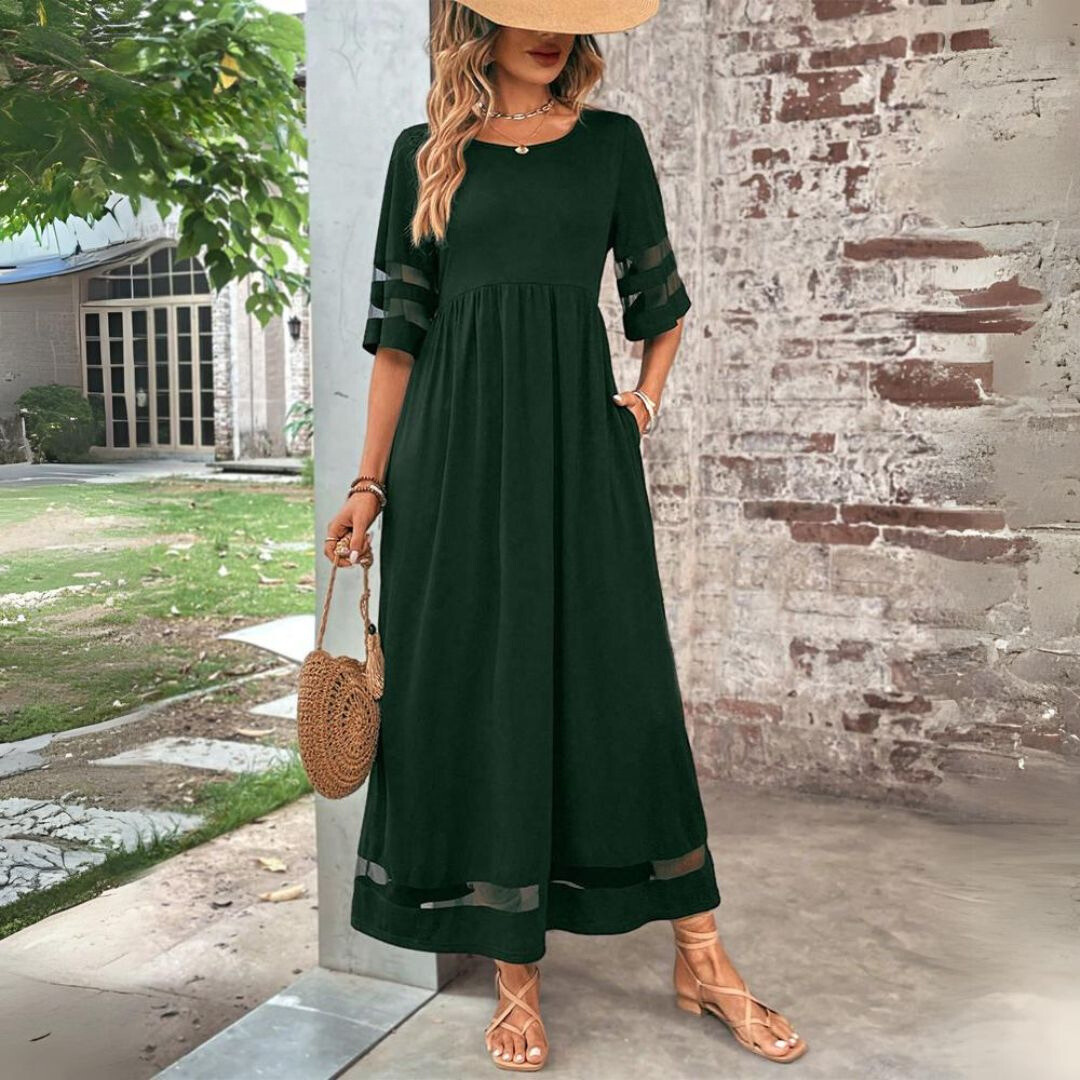 Alleah™ | Flattering Tummy-Smoothing Midi Dress