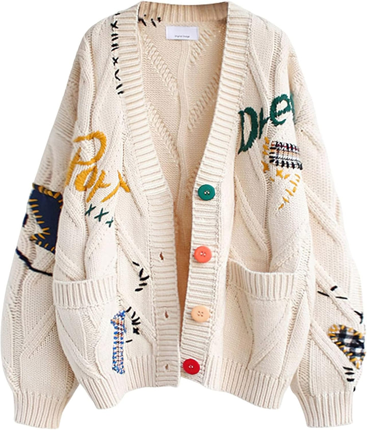 Jayleen™ | Colorful Button Cardigan