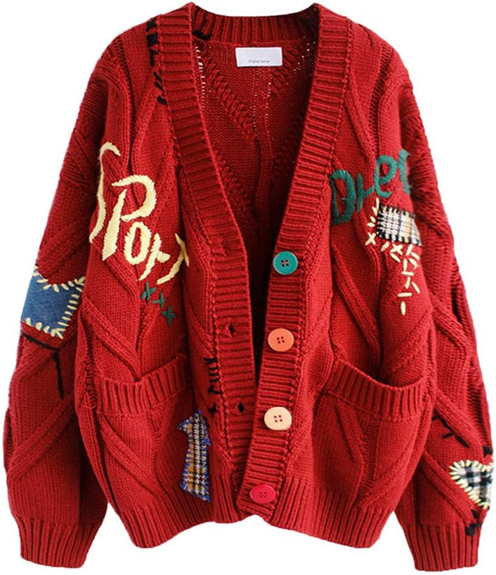 Jayleen™ | Colorful Button Cardigan