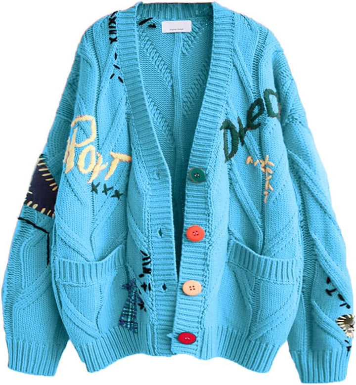 Jayleen™ | Colorful Button Cardigan