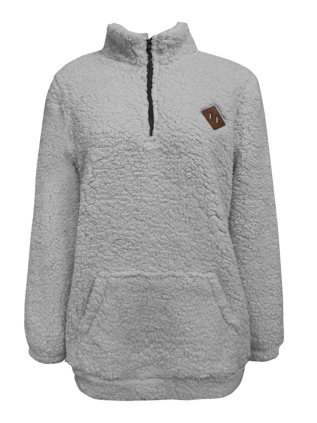 Aviana™ | Teddy Sweater with Zipper