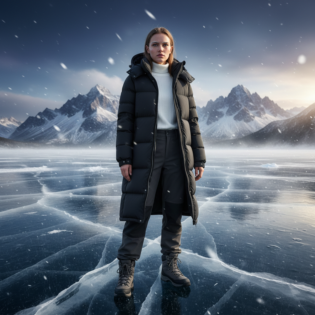 Men's Hooded Puffer Coat | Men's Winter Coat for Cold Weather