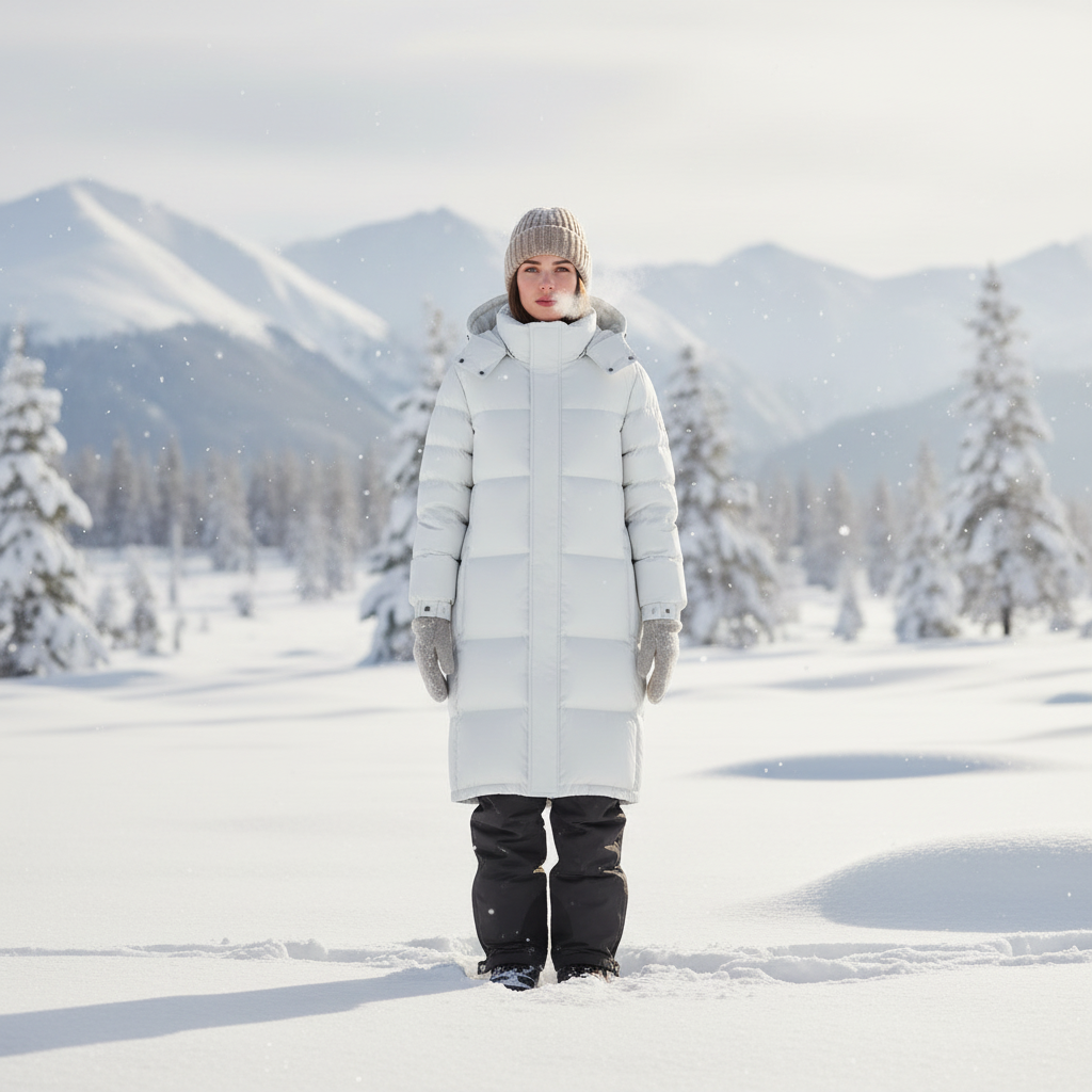 Men's Hooded Puffer Coat | Men's Winter Coat for Cold Weather