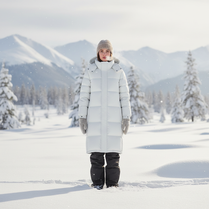 Men's Hooded Puffer Coat | Men's Winter Coat for Cold Weather