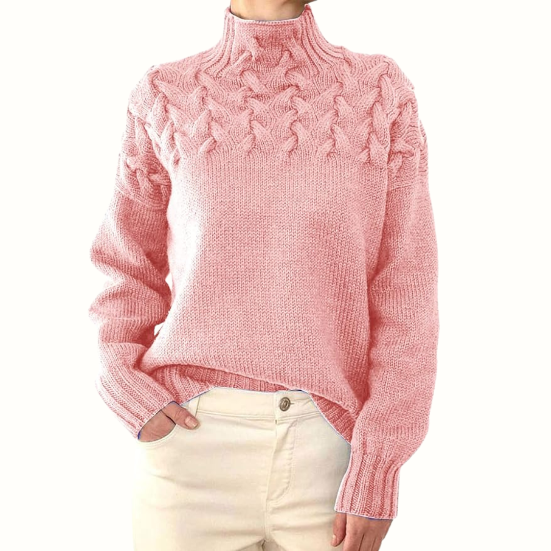 Elena - Warm Knitted Turtleneck