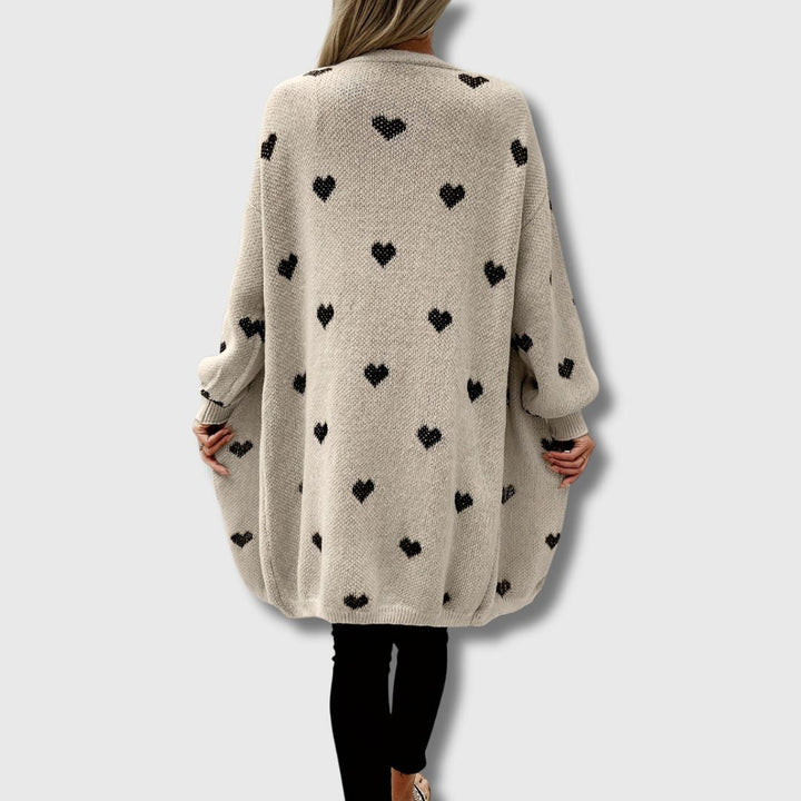 Victoria – Limited Edition Heart-Pattern Cardigan