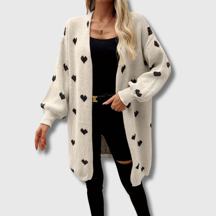Victoria – Limited Edition Heart-Pattern Cardigan