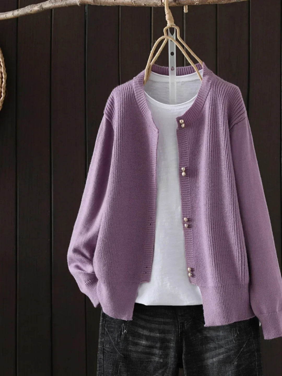 Jade - Comfortable Knitted Cardigan