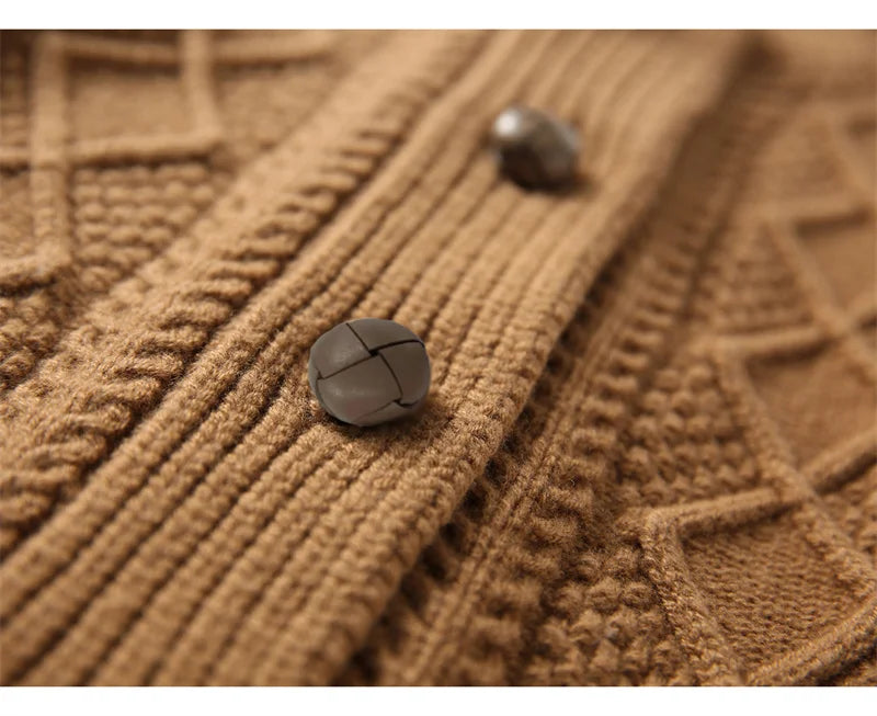 Anna - Cable Knit Cardigan