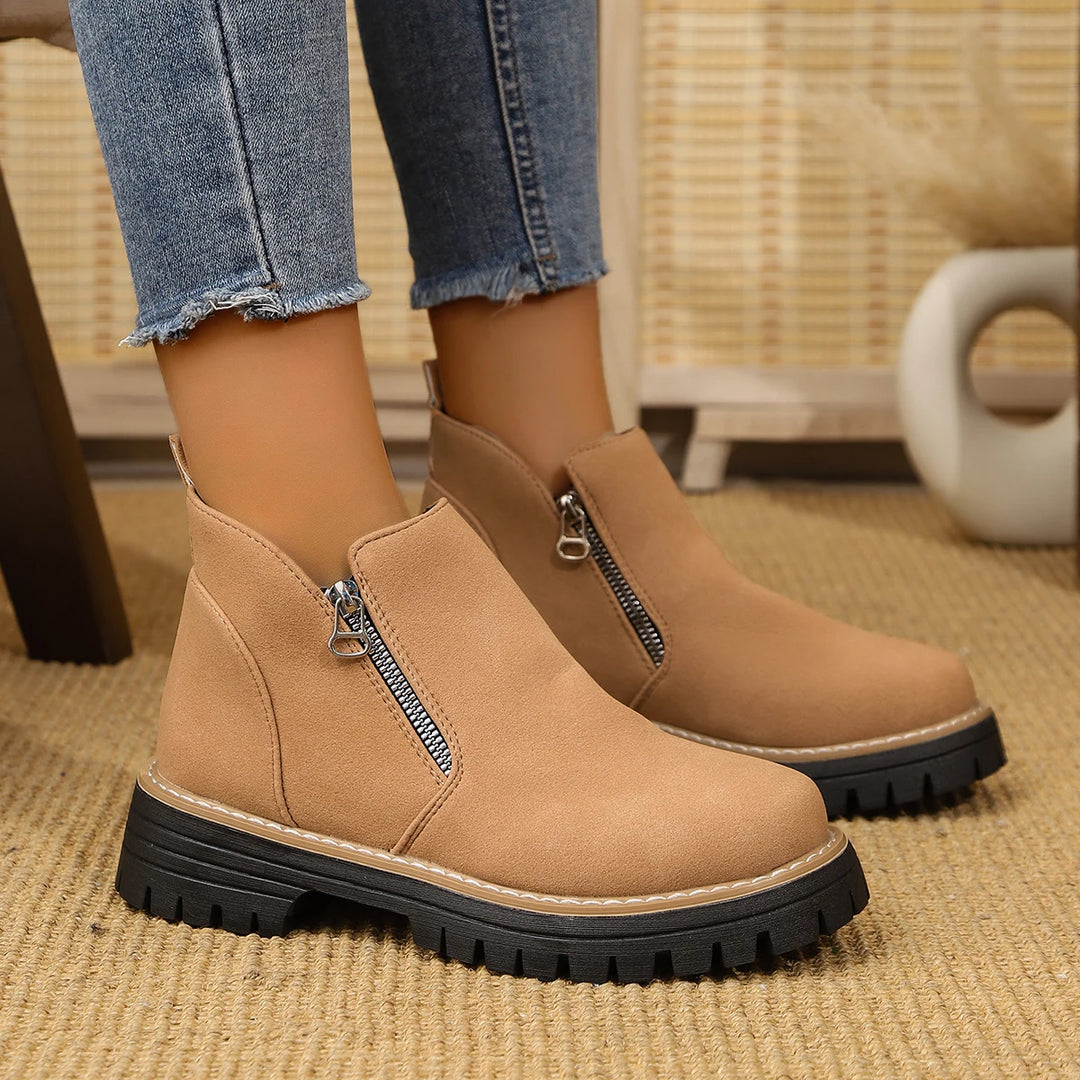 Mabel - Comfortable Ankle Boots