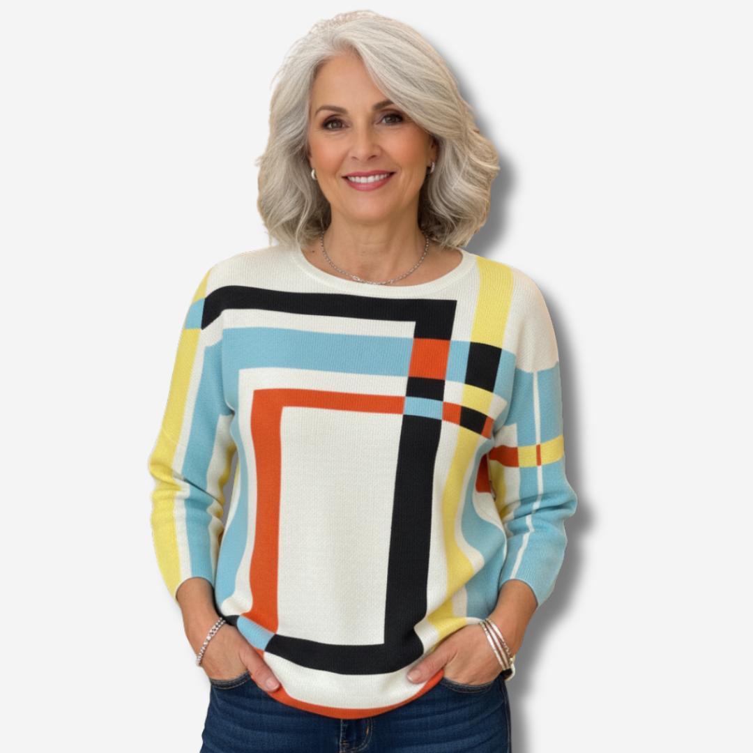 Briar - Vintage Abstract Sweater