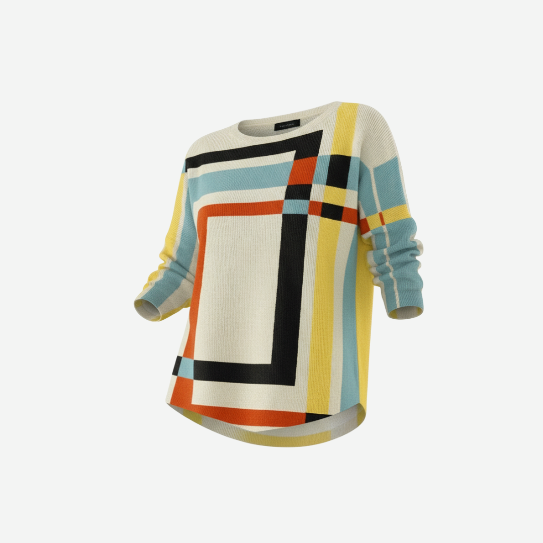 Briar - Vintage Abstract Sweater