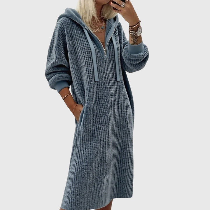 Dominique - Casual Sweater Dress