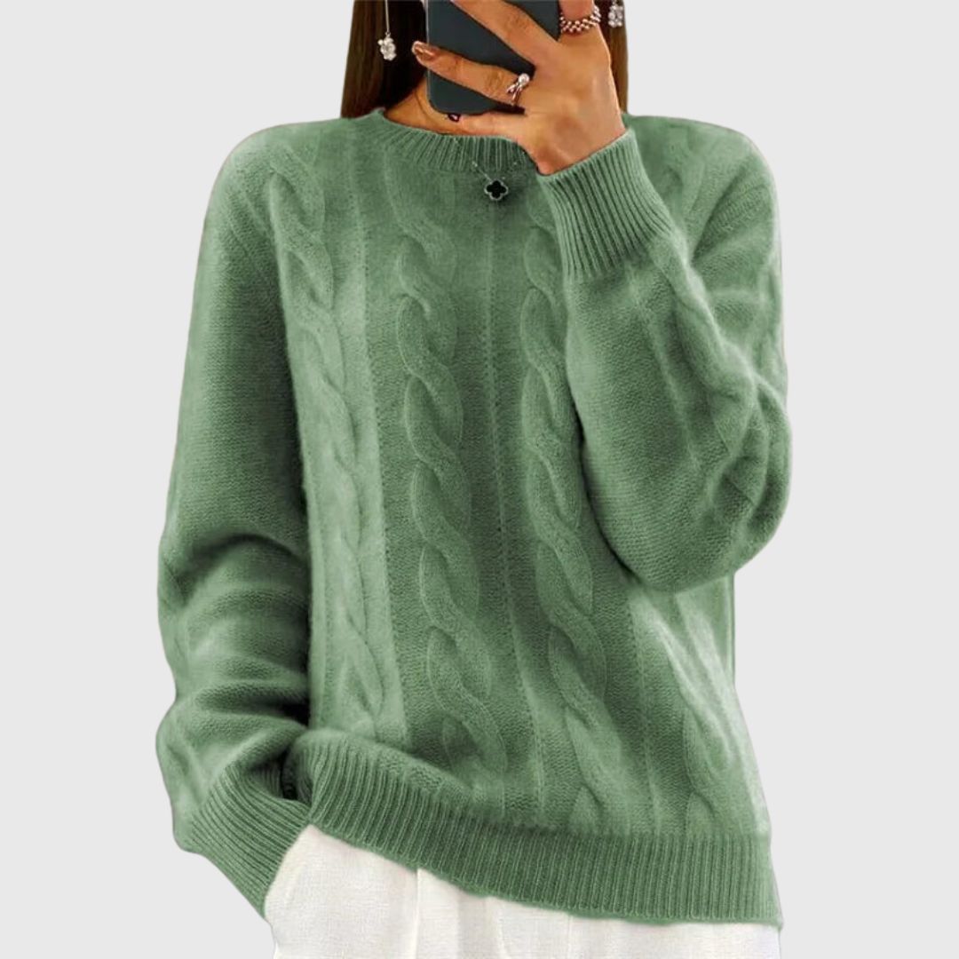 Maddie - Comfortable Knit Sweater