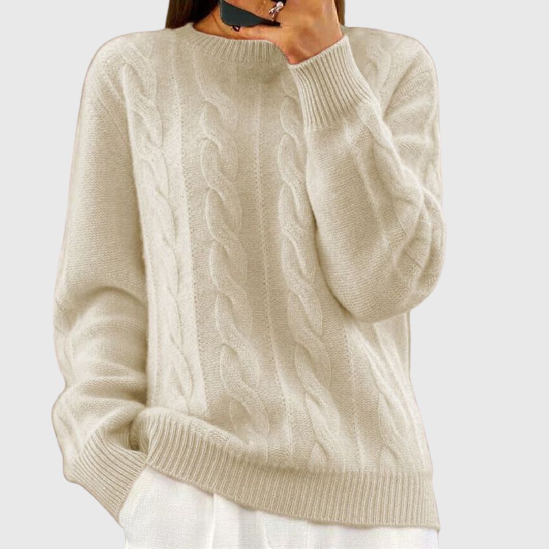 Maddie - Comfortable Knit Sweater