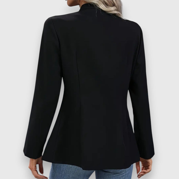 Riley – Solid Button Blazer