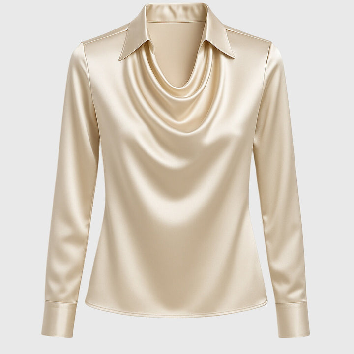 Bethany - Elegant Satin Blouse