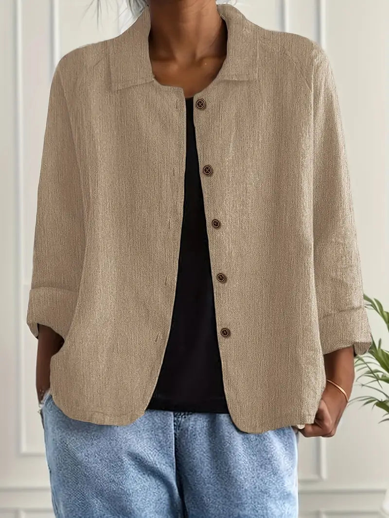 Ayani™ | Casual Comfortable 100% Cotton Blouse