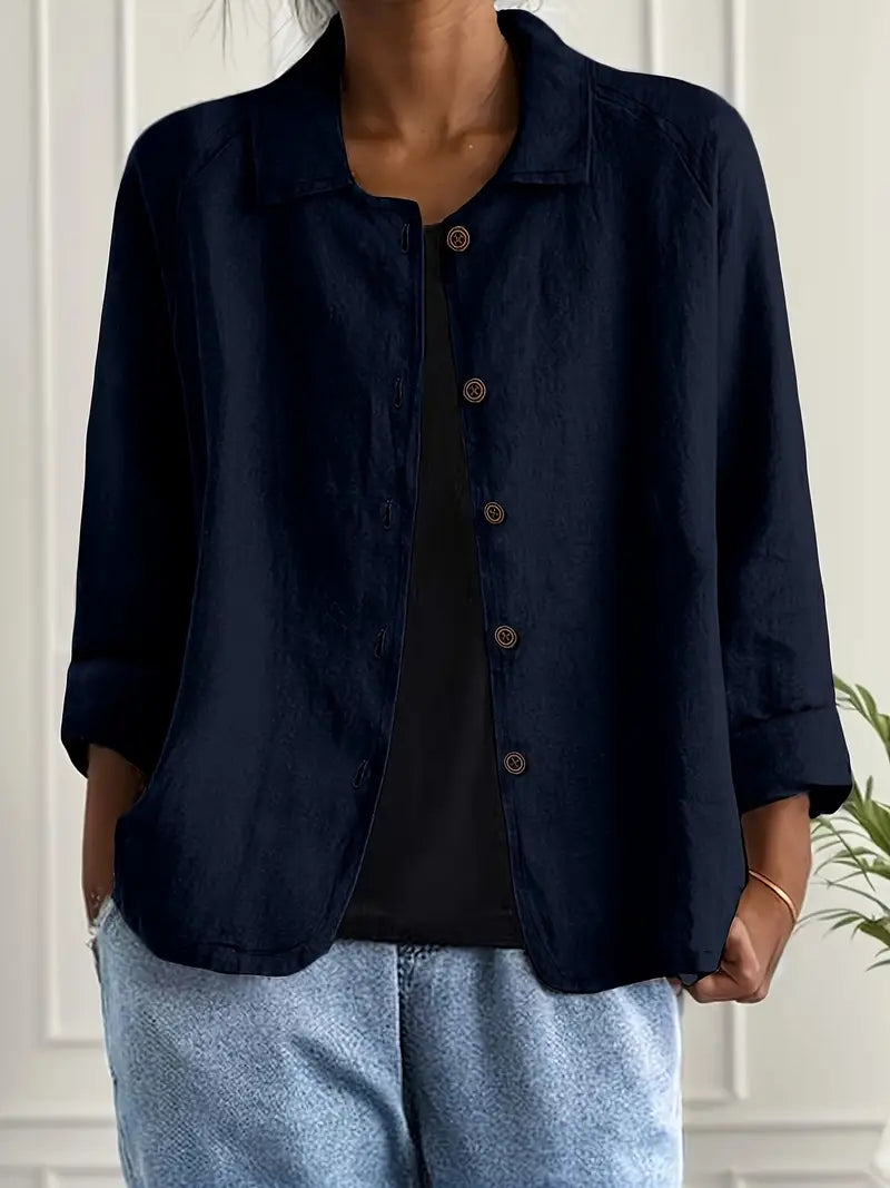 Ayani™ | Casual Comfortable 100% Cotton Blouse