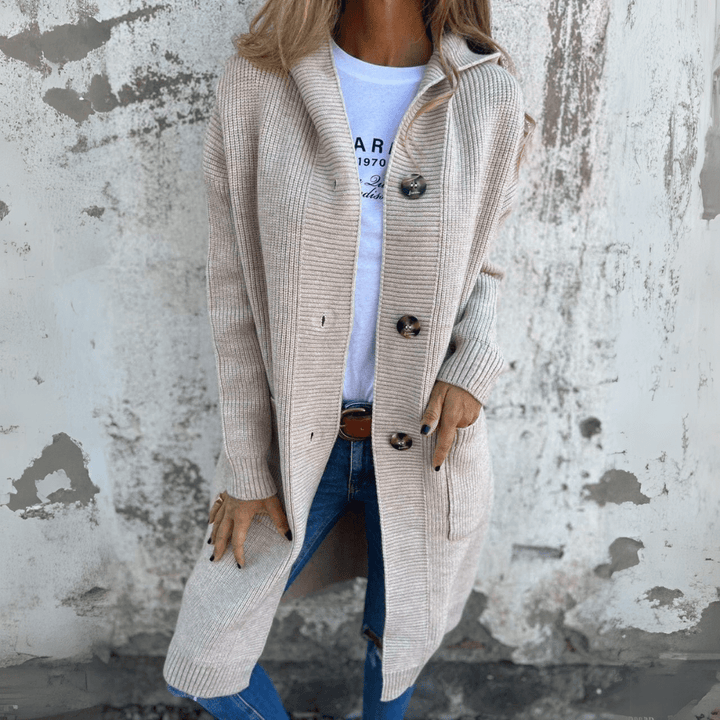 Leila – Long Chic Cardigan