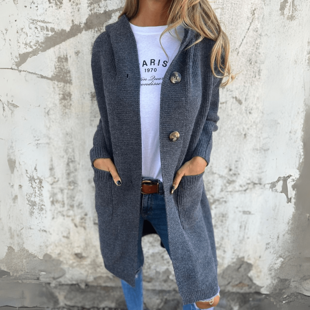 Leila – Long Chic Cardigan
