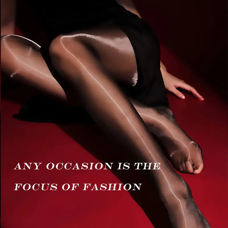 Kaelin™ | Shiny Transparent Pantyhose